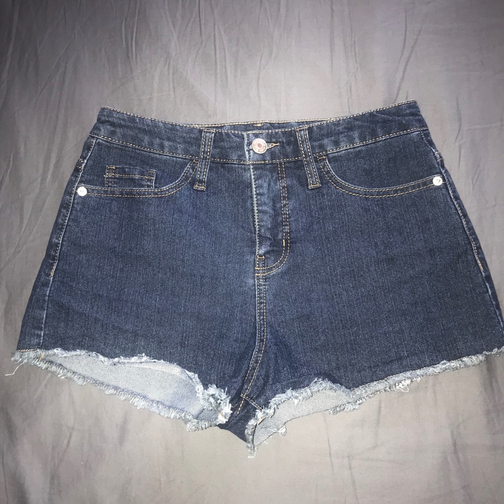 Blue Denim Shorts